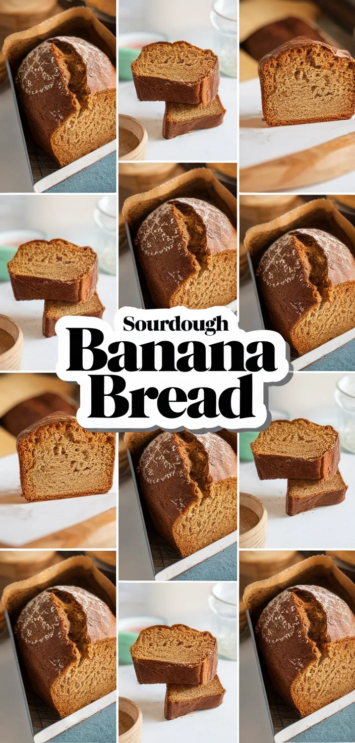 A photo of Sourdough Banana Bread Recipe