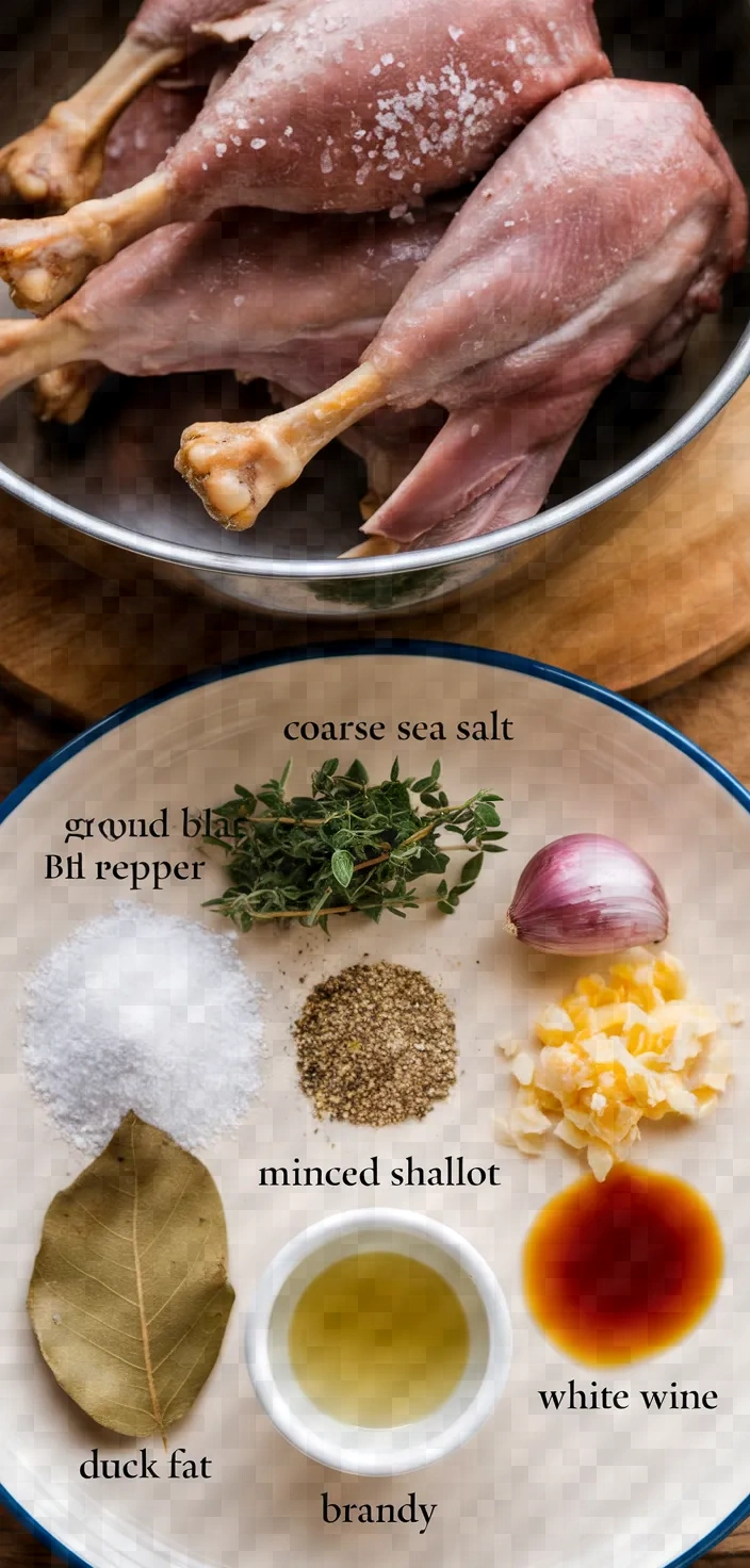 Ingredients photo for Duck Rillettes Recipe