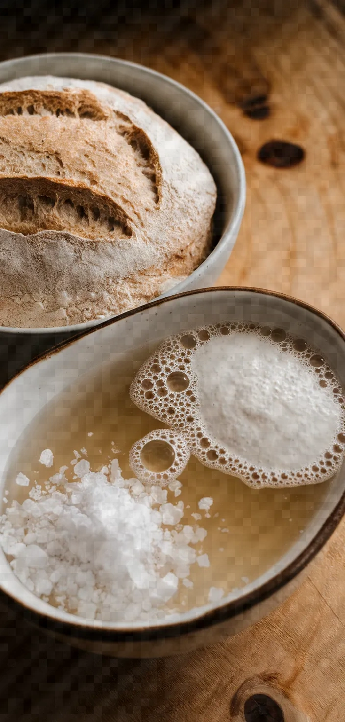 Ingredients photo for Easy Sourdough Bread Recipe Step By Step