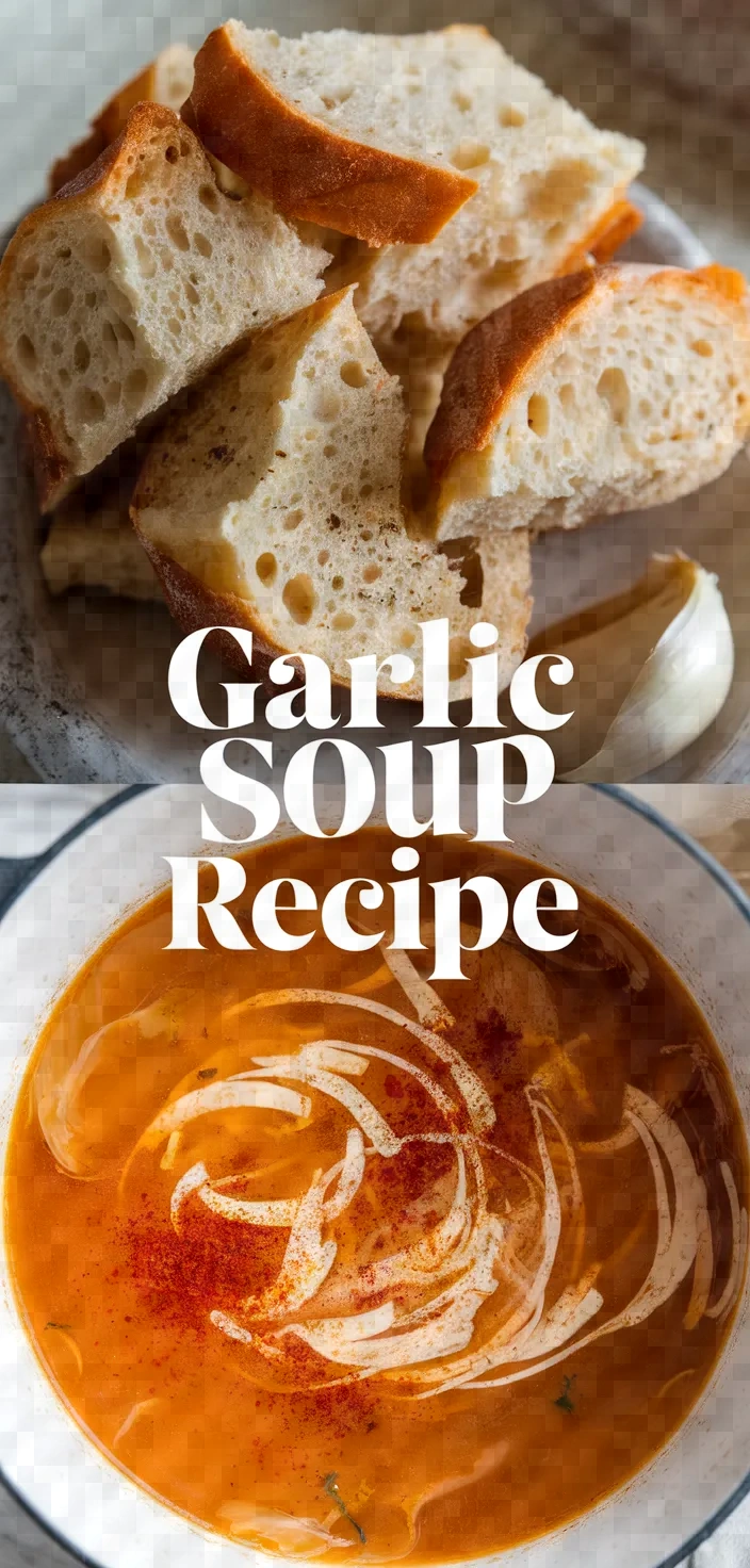 Garlic Soup Recipe