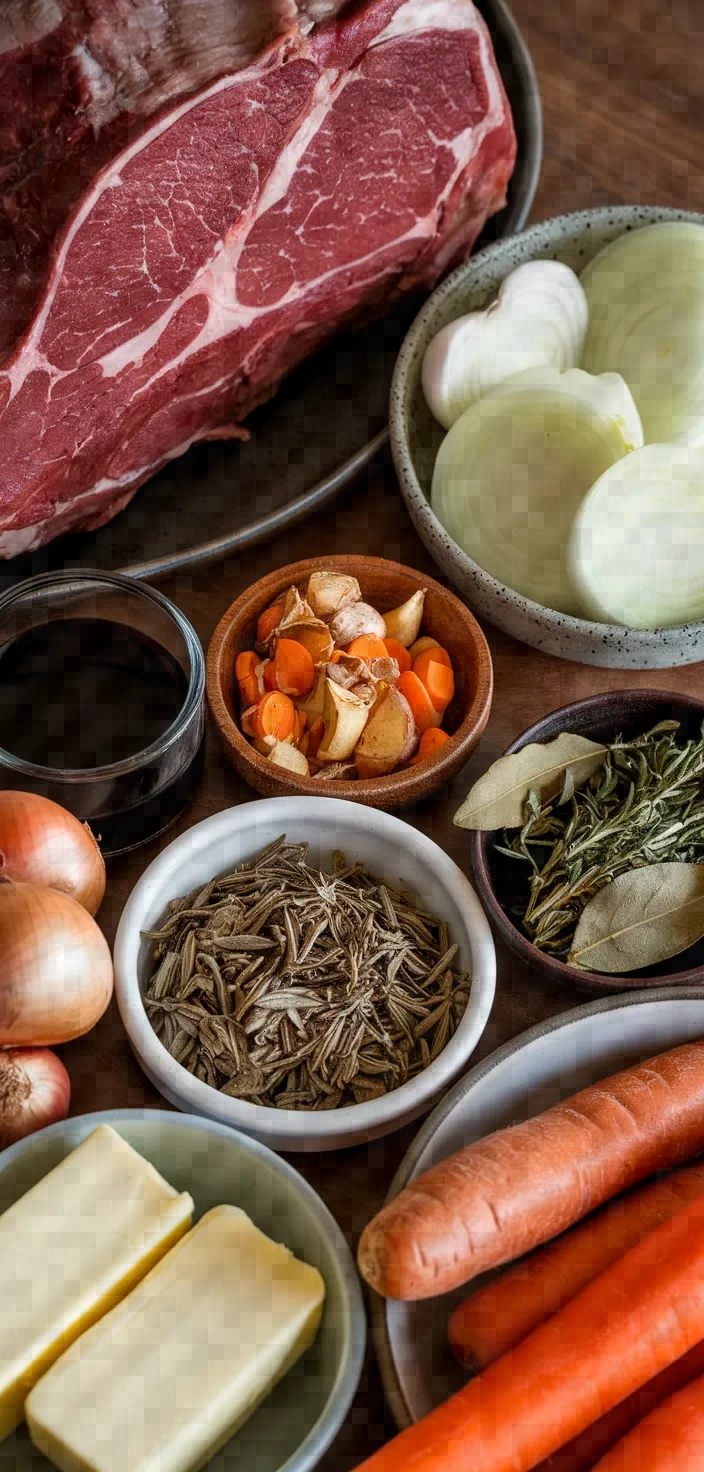 Ingredients photo for How To Cook Venison Roast Recipe