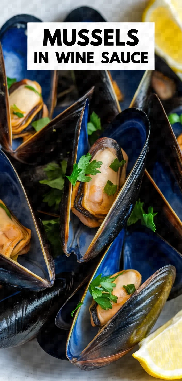 Mussels In Wine Sauce Recipe