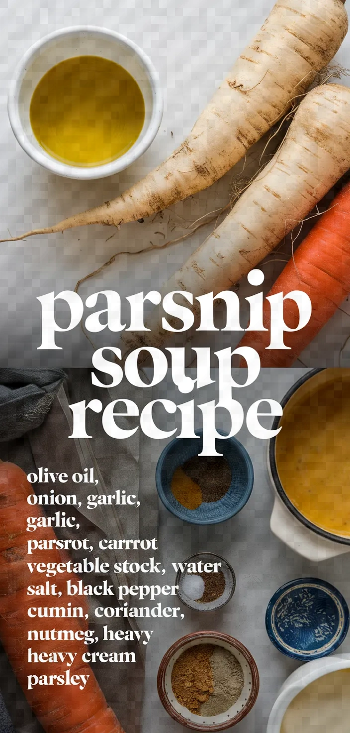 Parsnip Soup Recipe