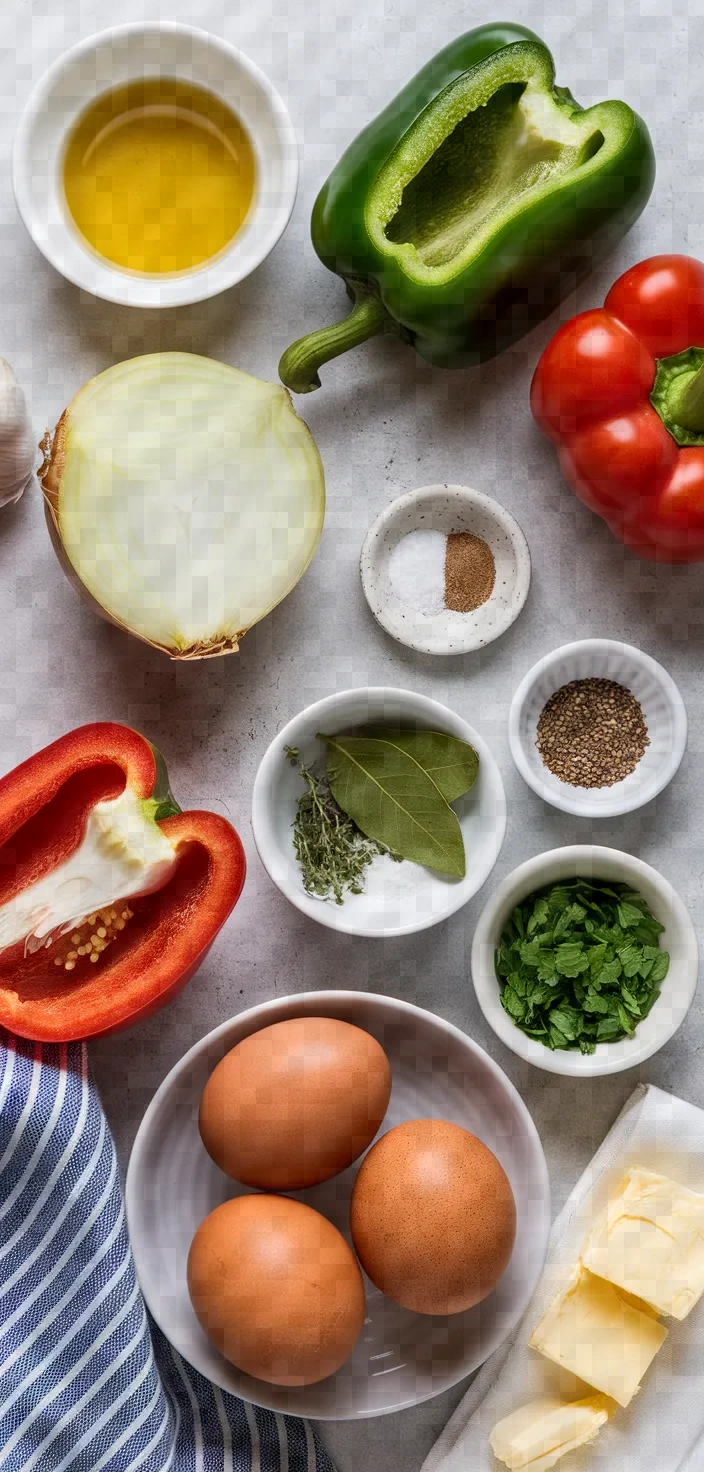 Ingredients photo for Piperade Recipe