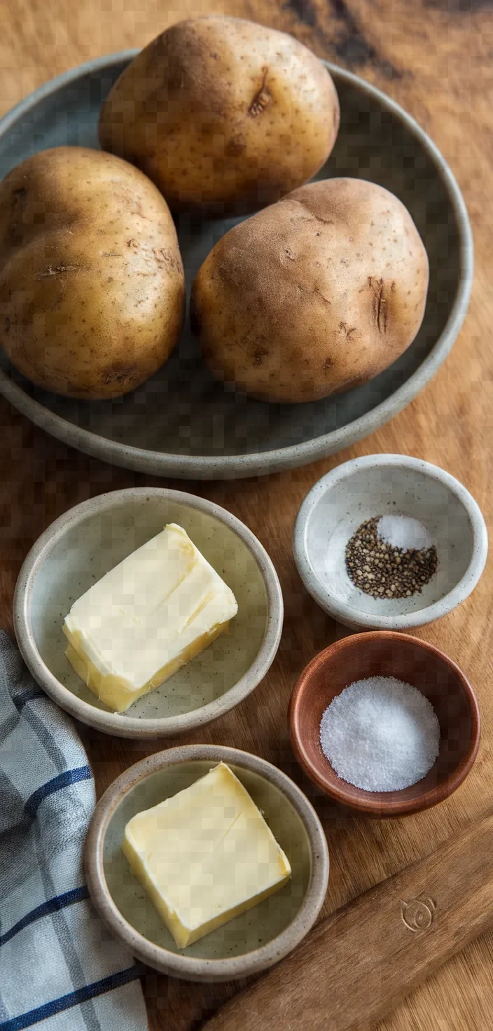 Ingredients photo for Pommes Anna Recipe