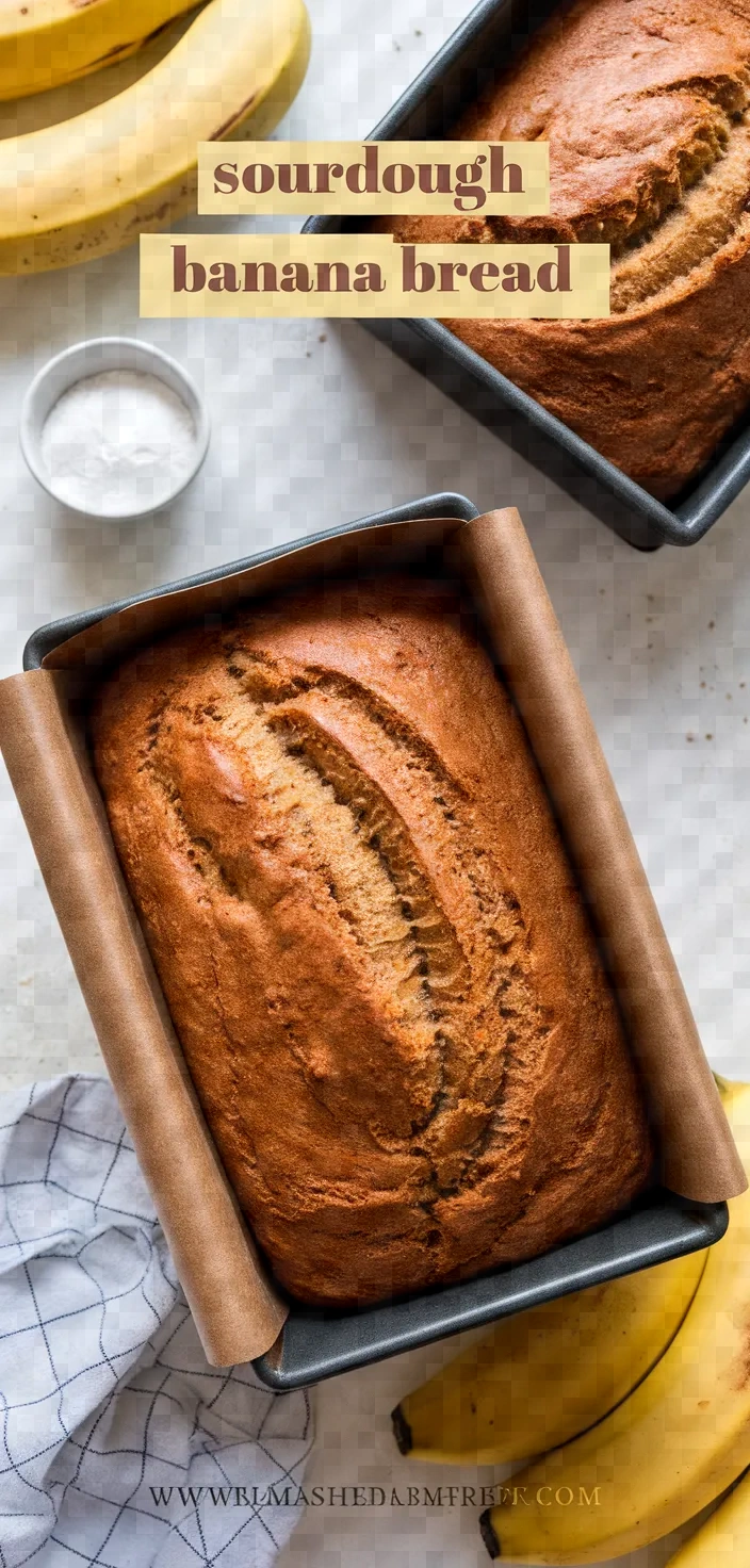 Sourdough Banana Bread Recipe