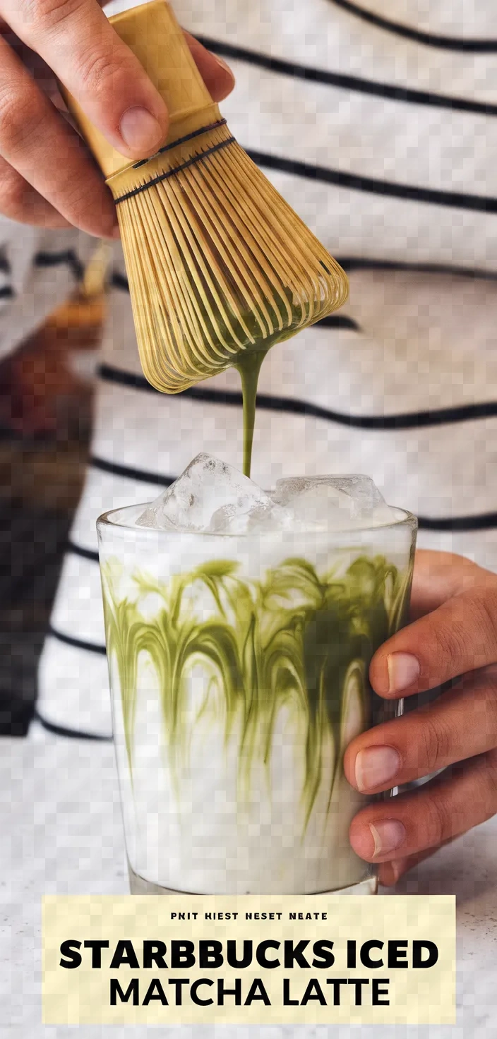 Starbucks Iced Matcha Latte Recipe