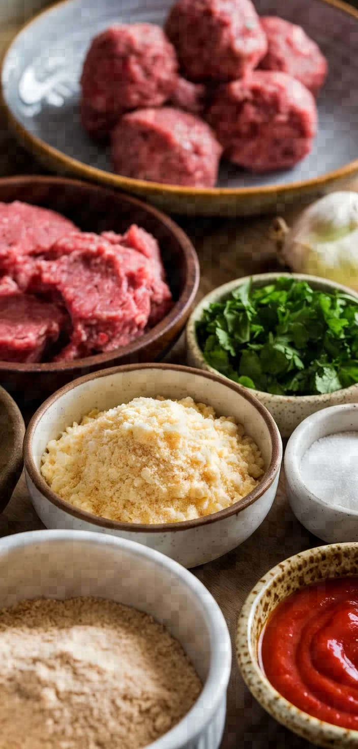 Ingredients photo for Tender Venison Meatballs Recipe