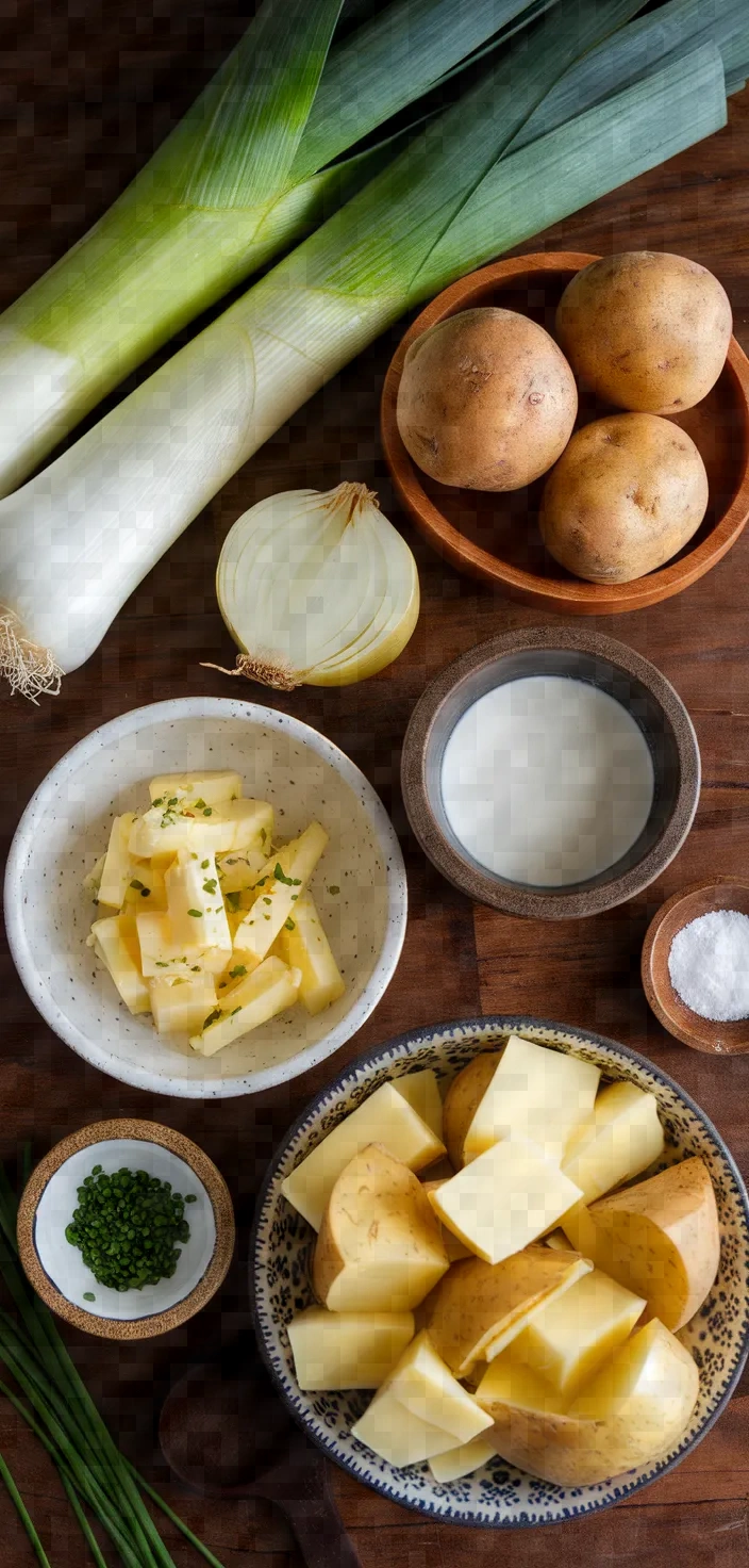 Ingredients photo for Vichyssoise Soup Recipe