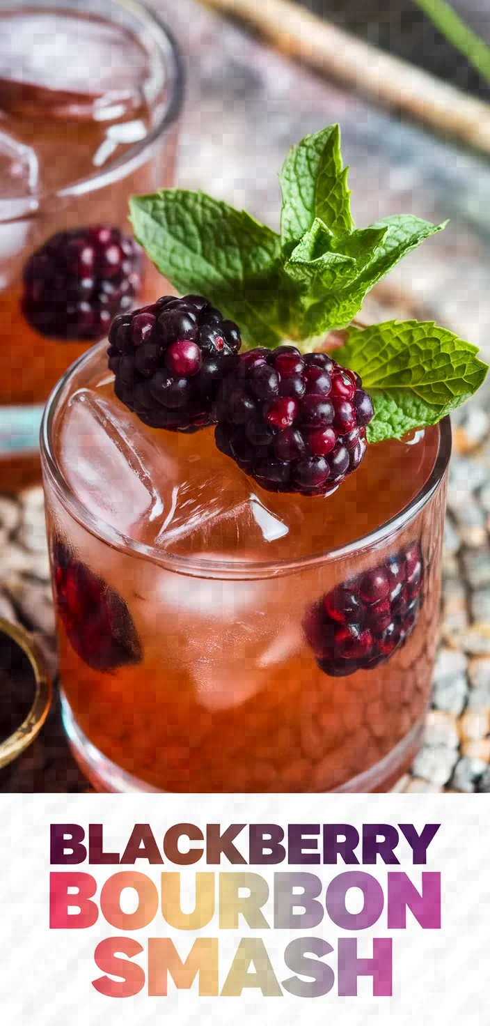 Blackberry Bourbon Smash Recipe