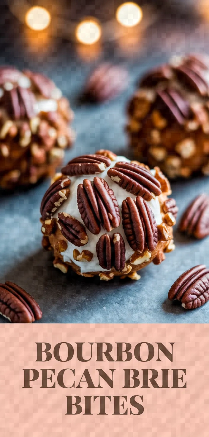 Bourbon Pecan Brie Bites Recipe