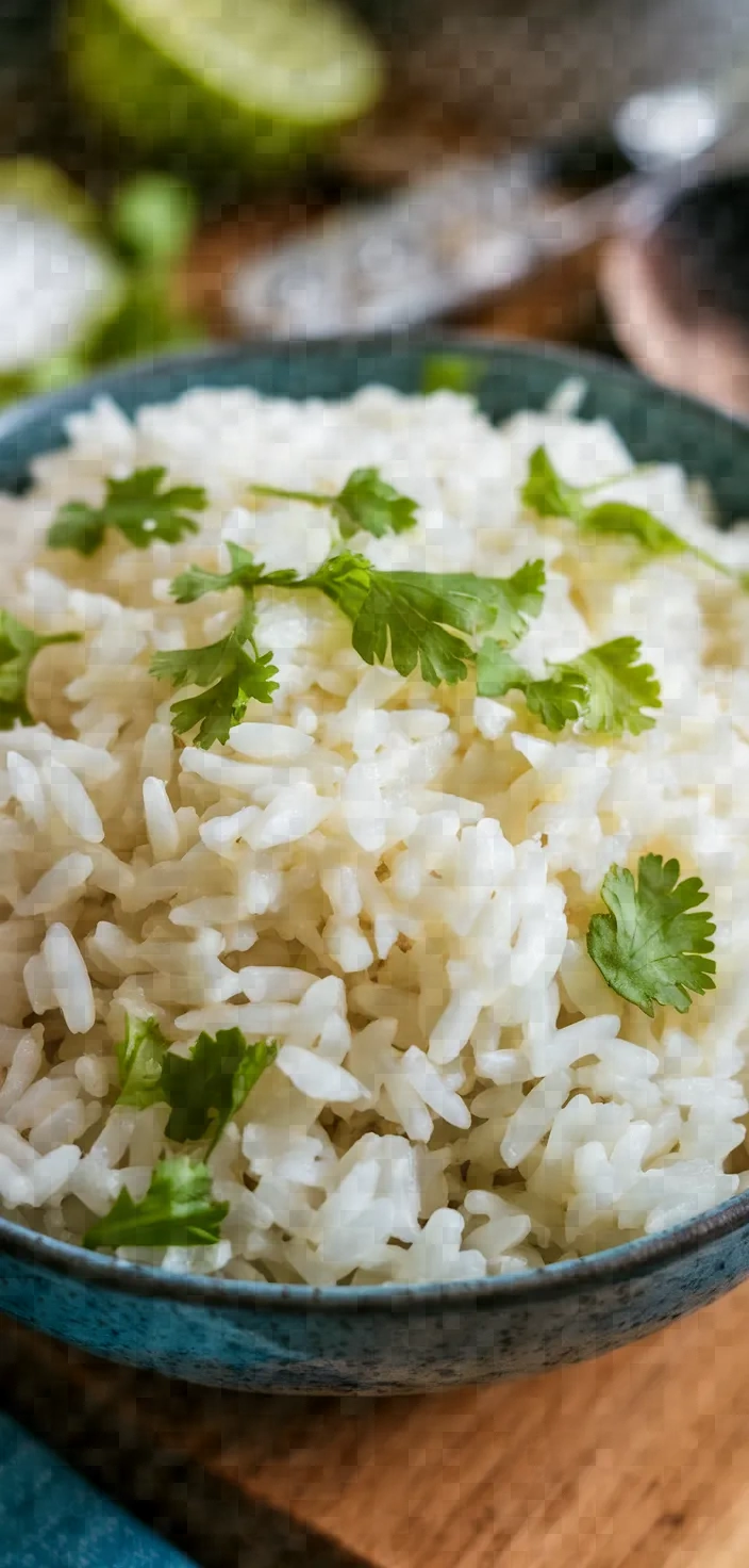 Ingredients photo for Coconut Lime Rice Recipe