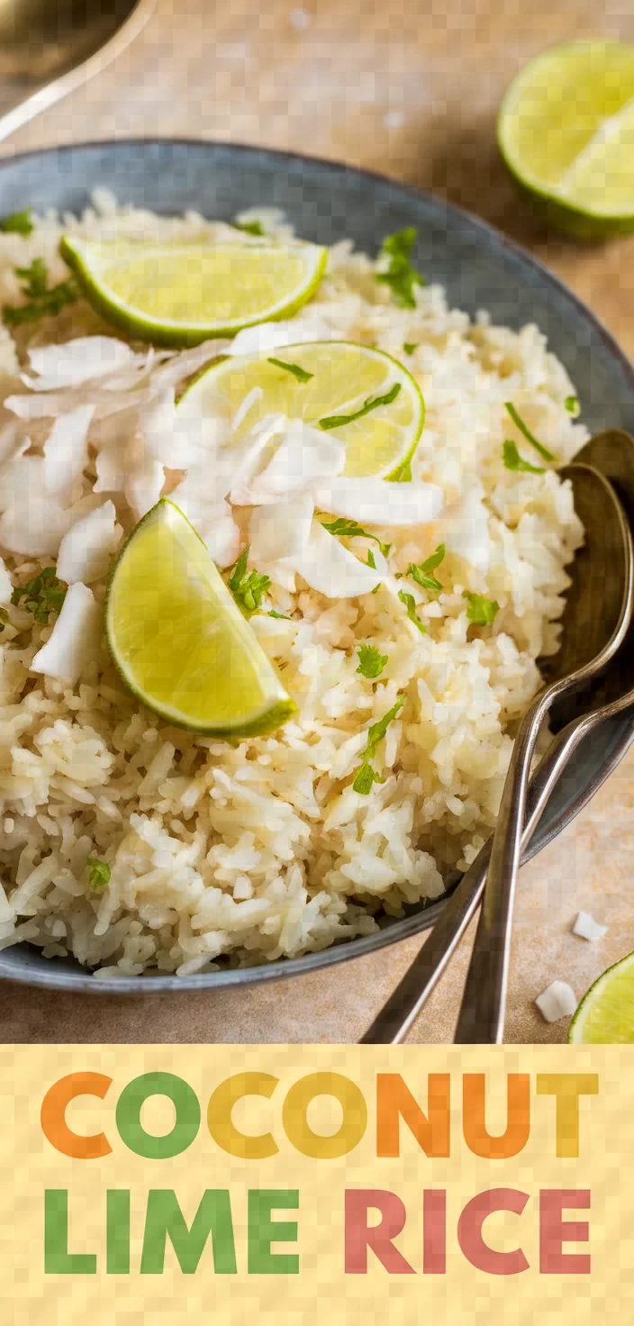 Coconut Lime Rice Recipe