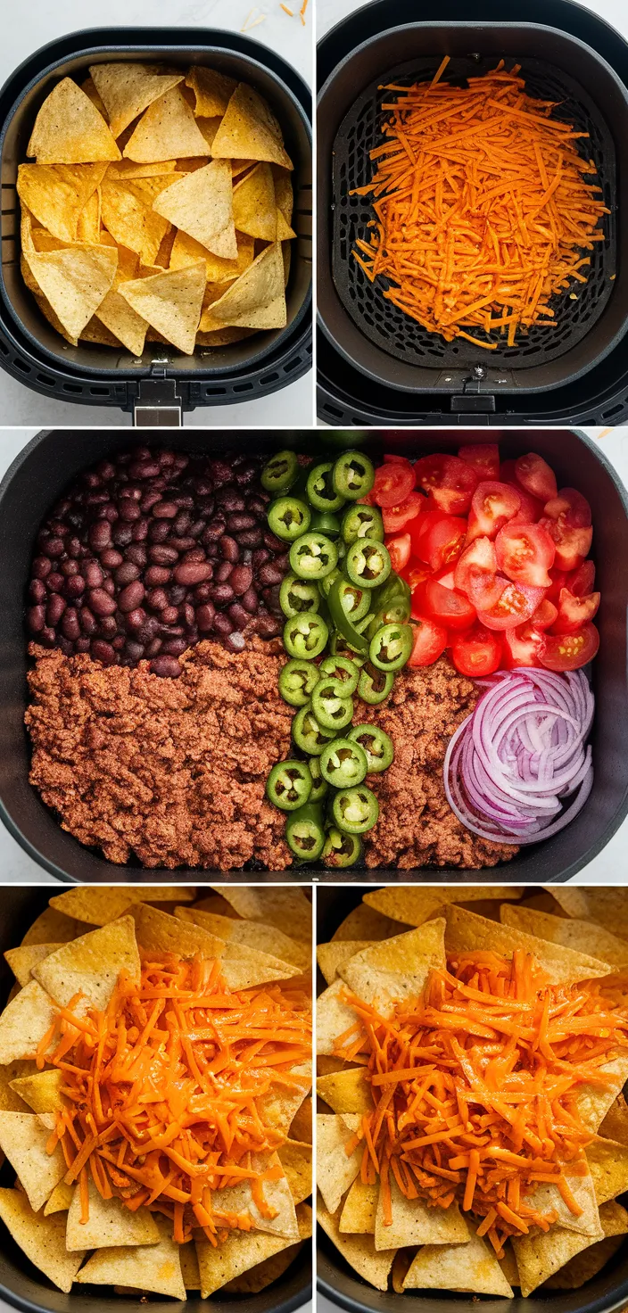 A photo of Air Fryer Nachos Recipe