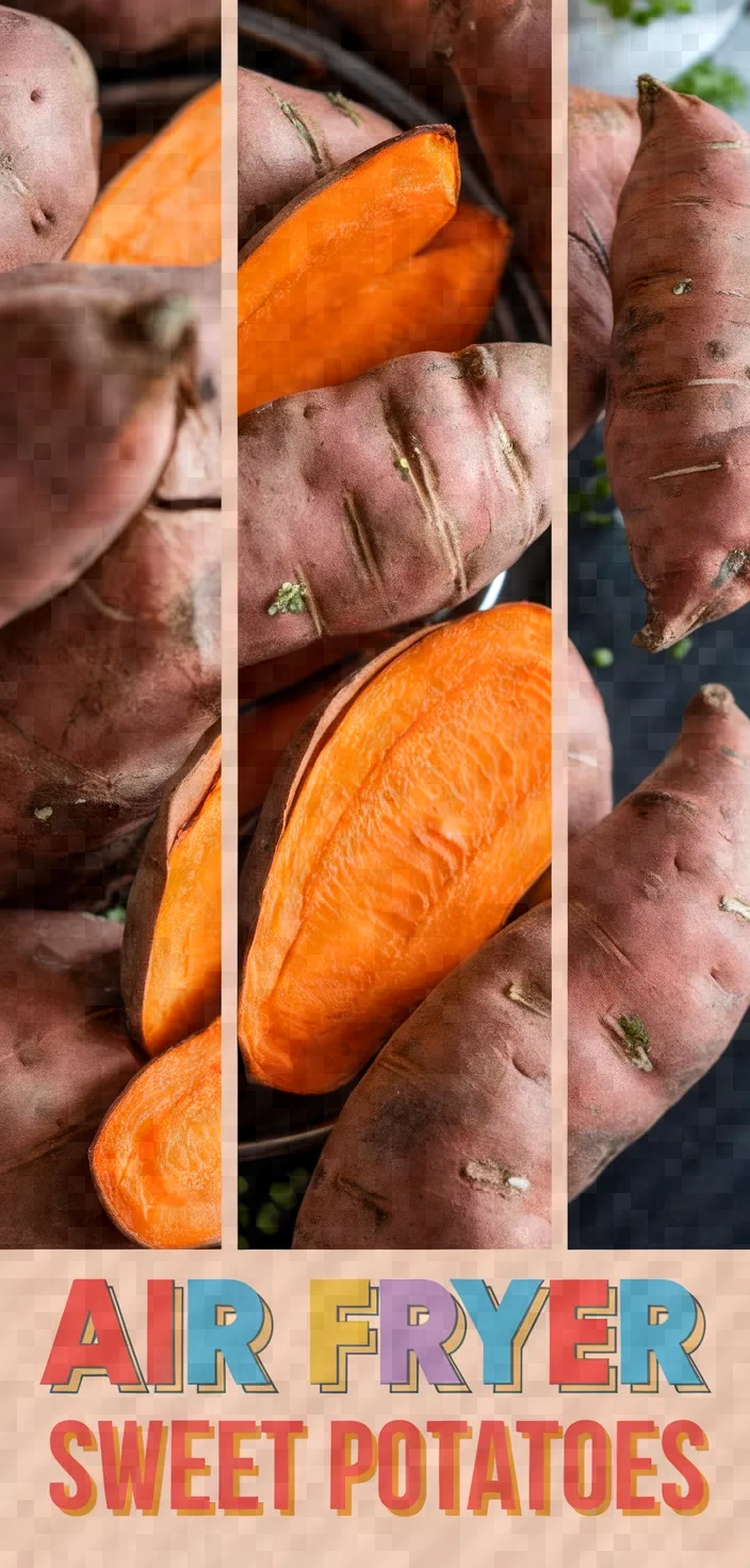 A photo of Air Fryer Roasted Sweet Potatoes Recipe