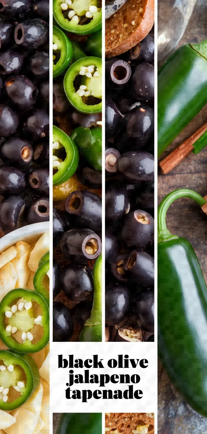 A photo of Black Olive And Jalapeno Tapenade Recipe