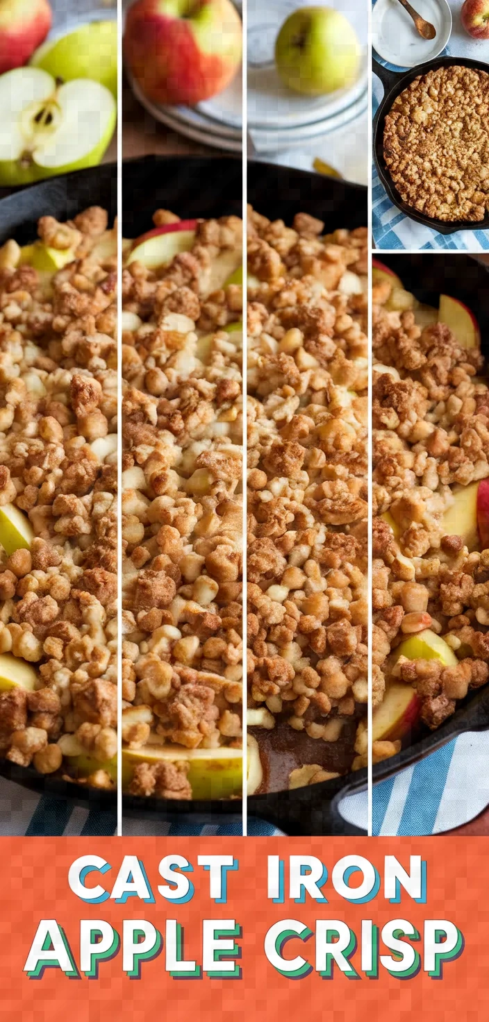 A photo of Cast Iron Apple Crisp Recipe