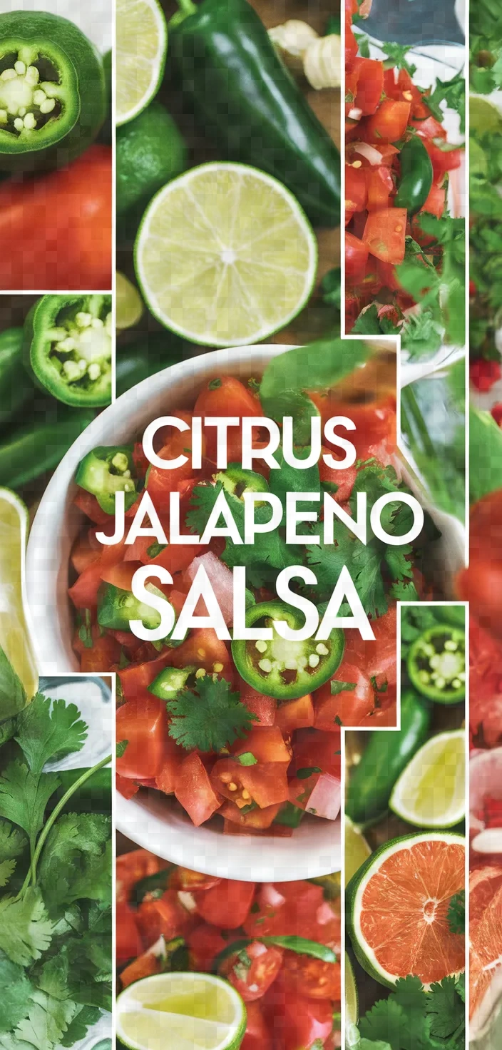 A photo of Citrus Jalapeno Salsa Recipe