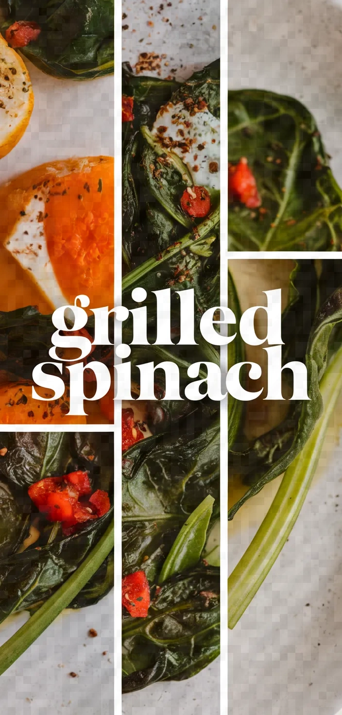 A photo of Grilled Spinach Recipe