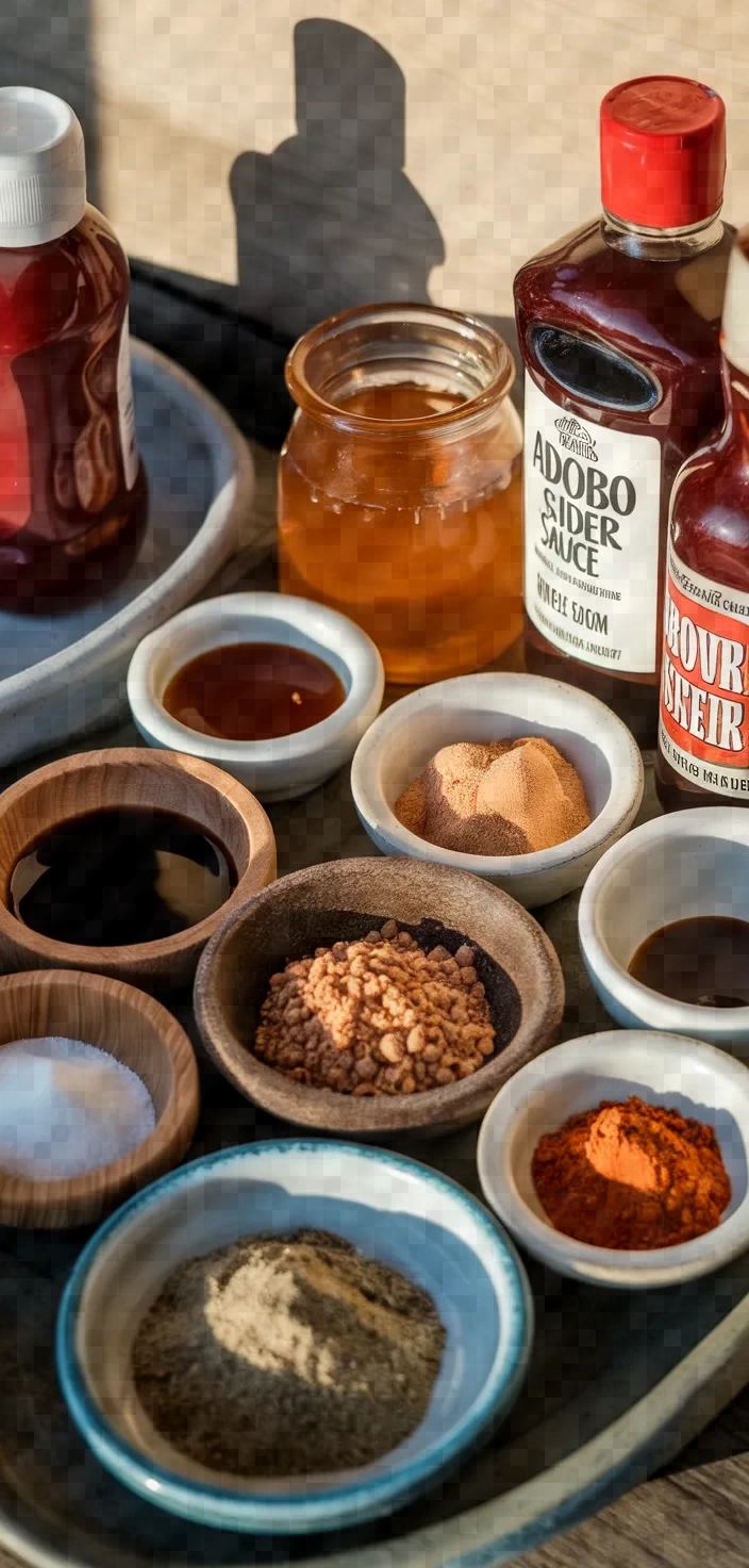 Ingredients photo for Easy Honey Chipotle Sauce Recipe