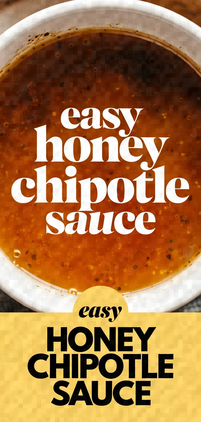 Easy Honey Chipotle Sauce Recipe