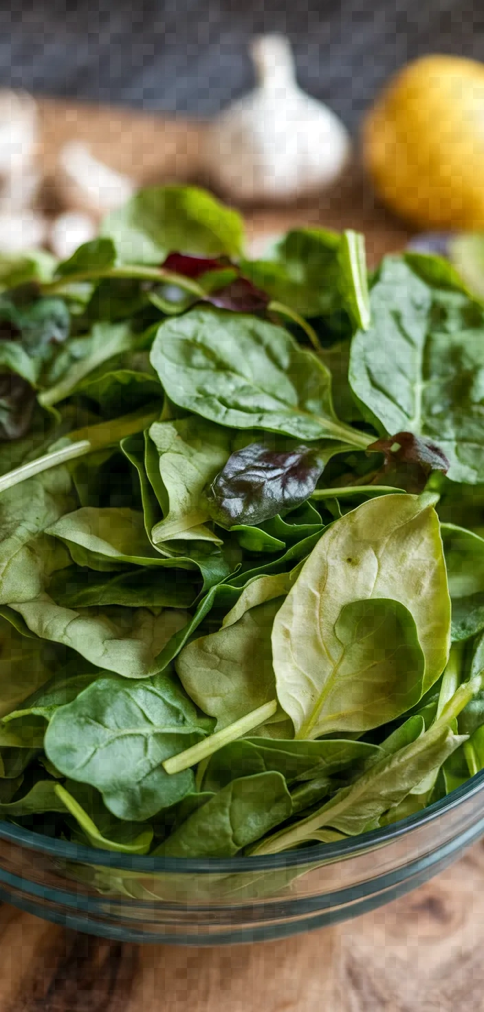 Ingredients photo for Grilled Spinach Recipe