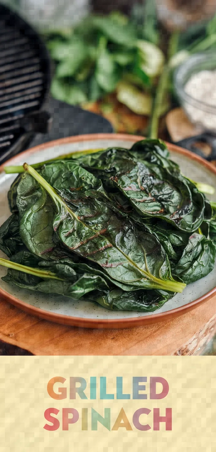 Grilled Spinach Recipe