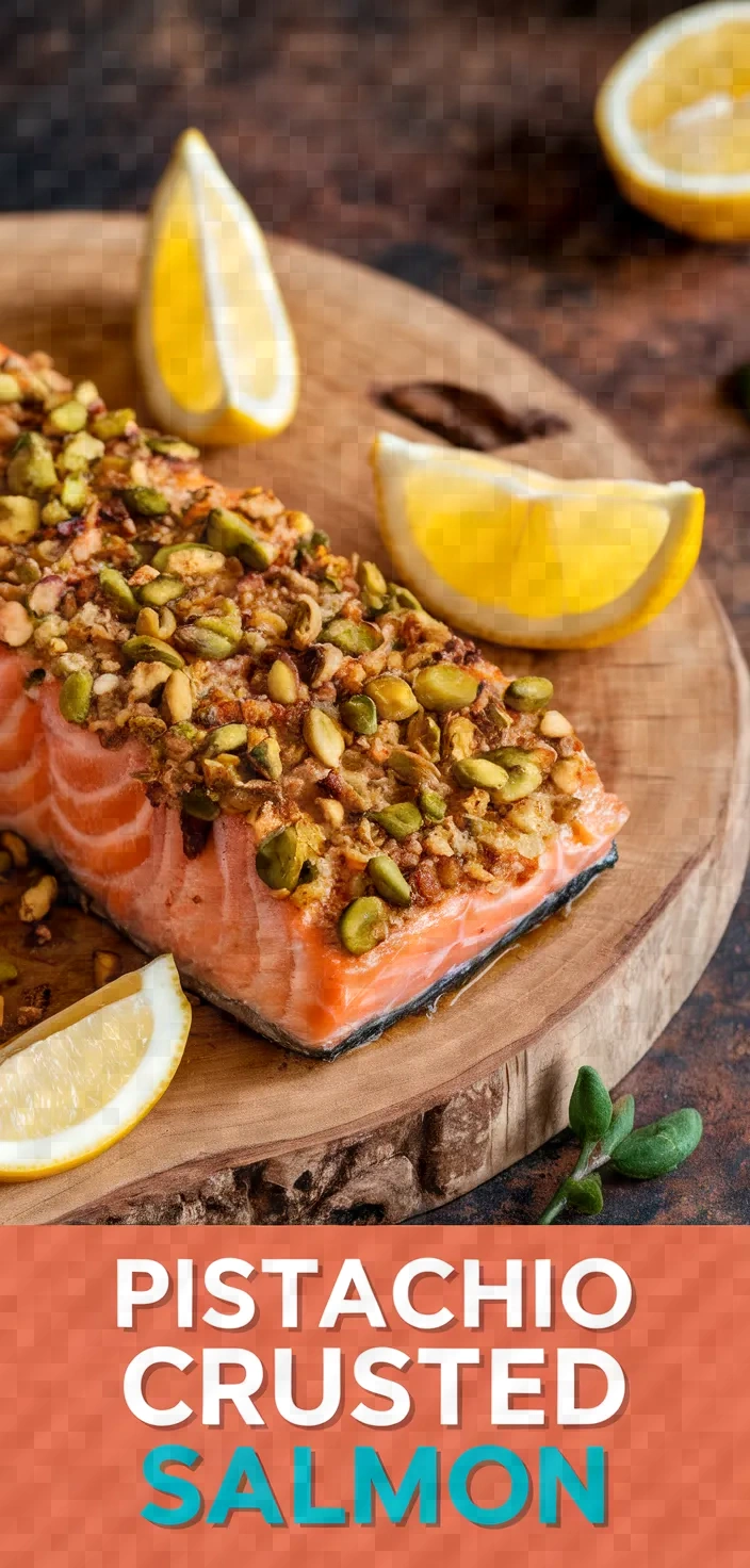 Pistachio Crusted Salmon Recipe