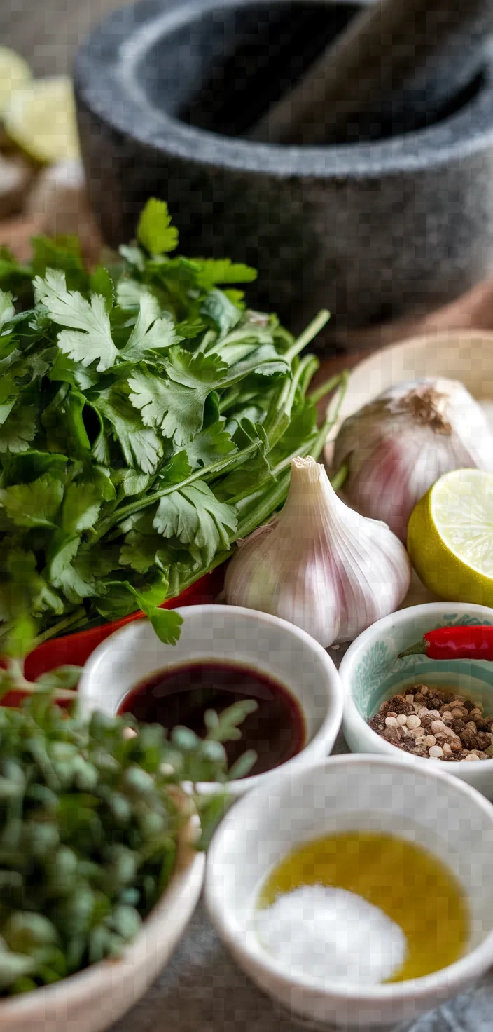 Ingredients photo for Spicy Chimichurri Sauce Recipe