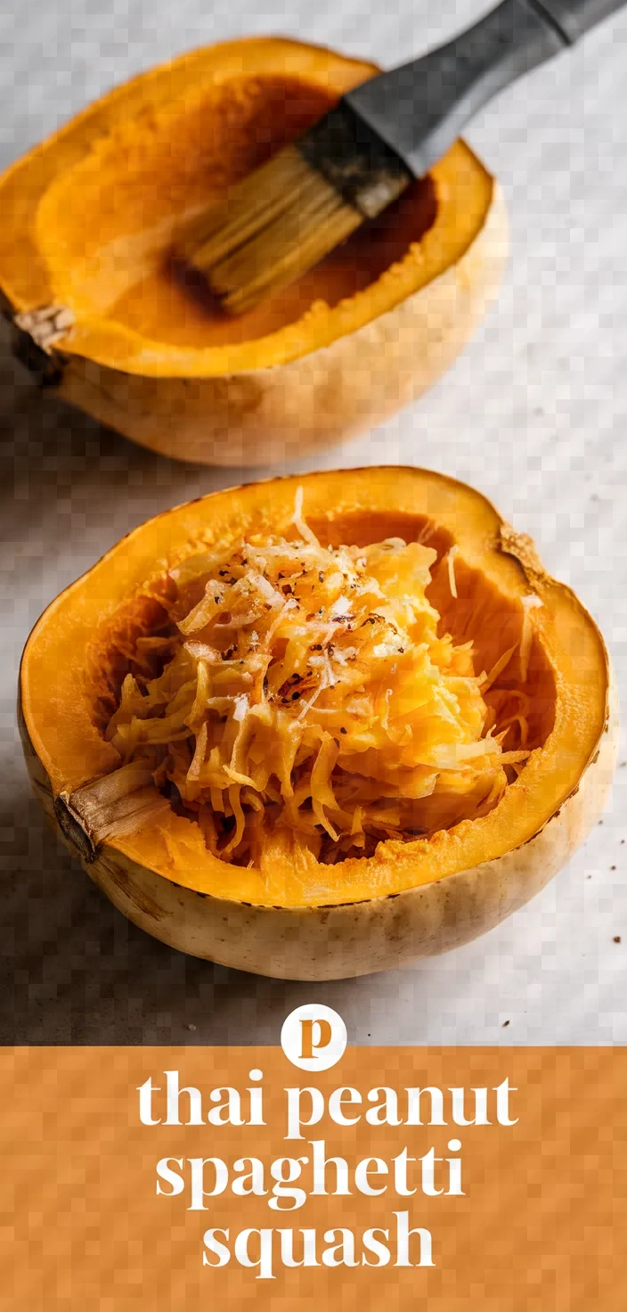 Thai Peanut Spaghetti Squash Recipe