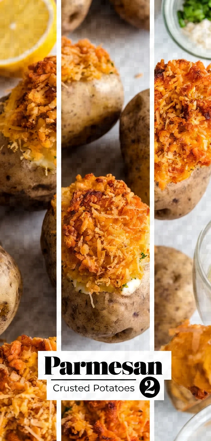 A photo of Parmesan Crusted Potatoes 2 Recipe