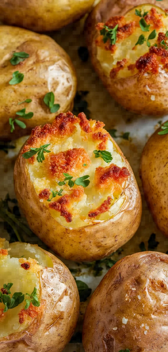 Photo of Parmesan Crusted Potatoes 2 Recipe