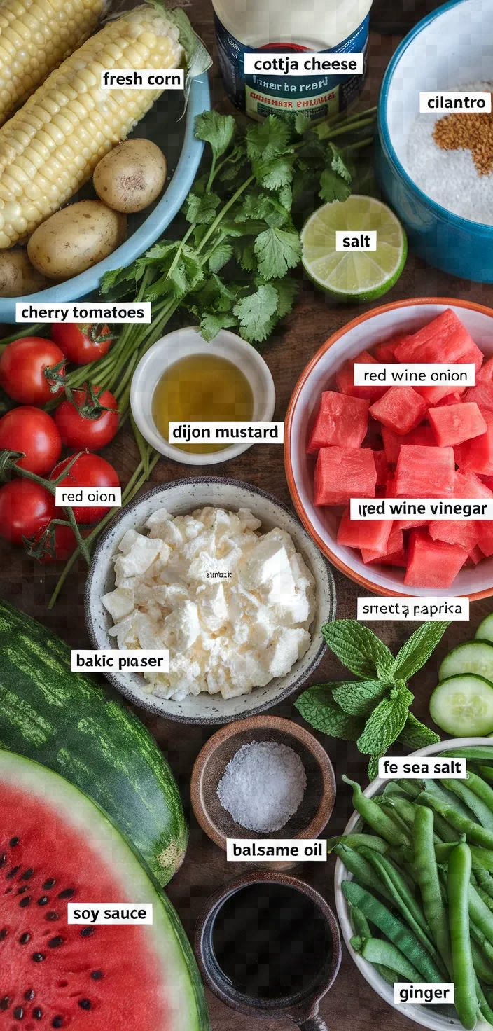 Ingredients photo for 4th Of July Side Dishes Recipe Lineup