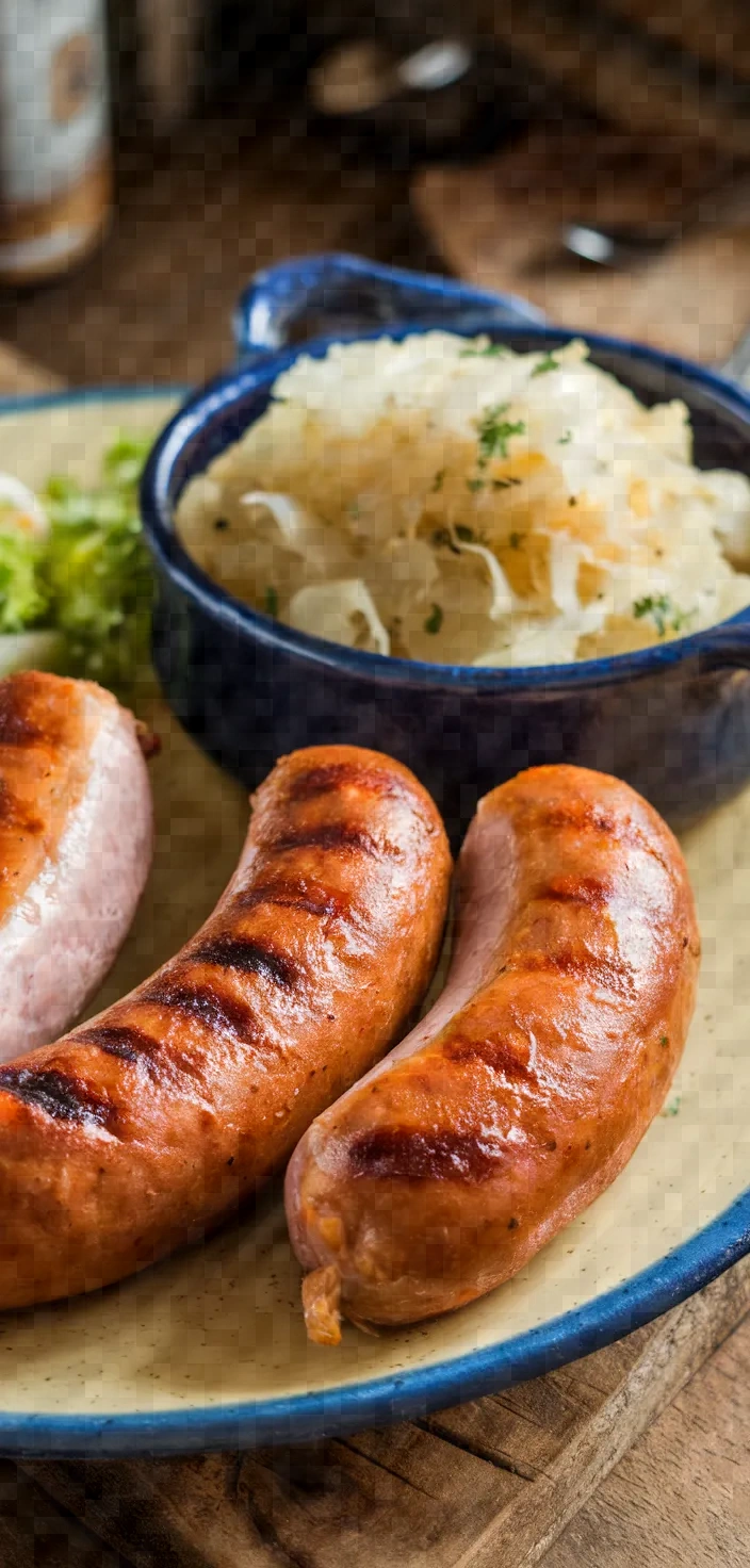 Brats And Kraut For Blogger C L U E Recipe