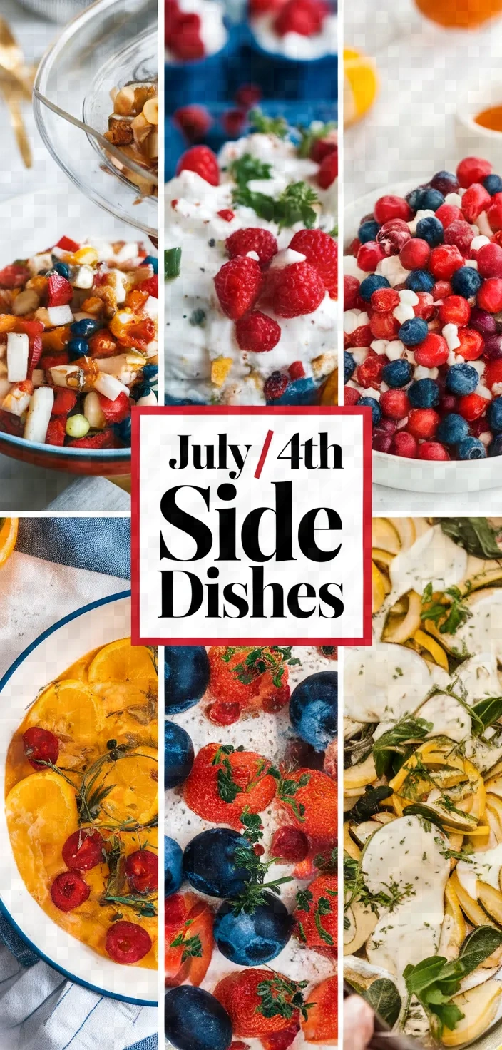A photo of 4th Of July Side Dishes Recipe Lineup