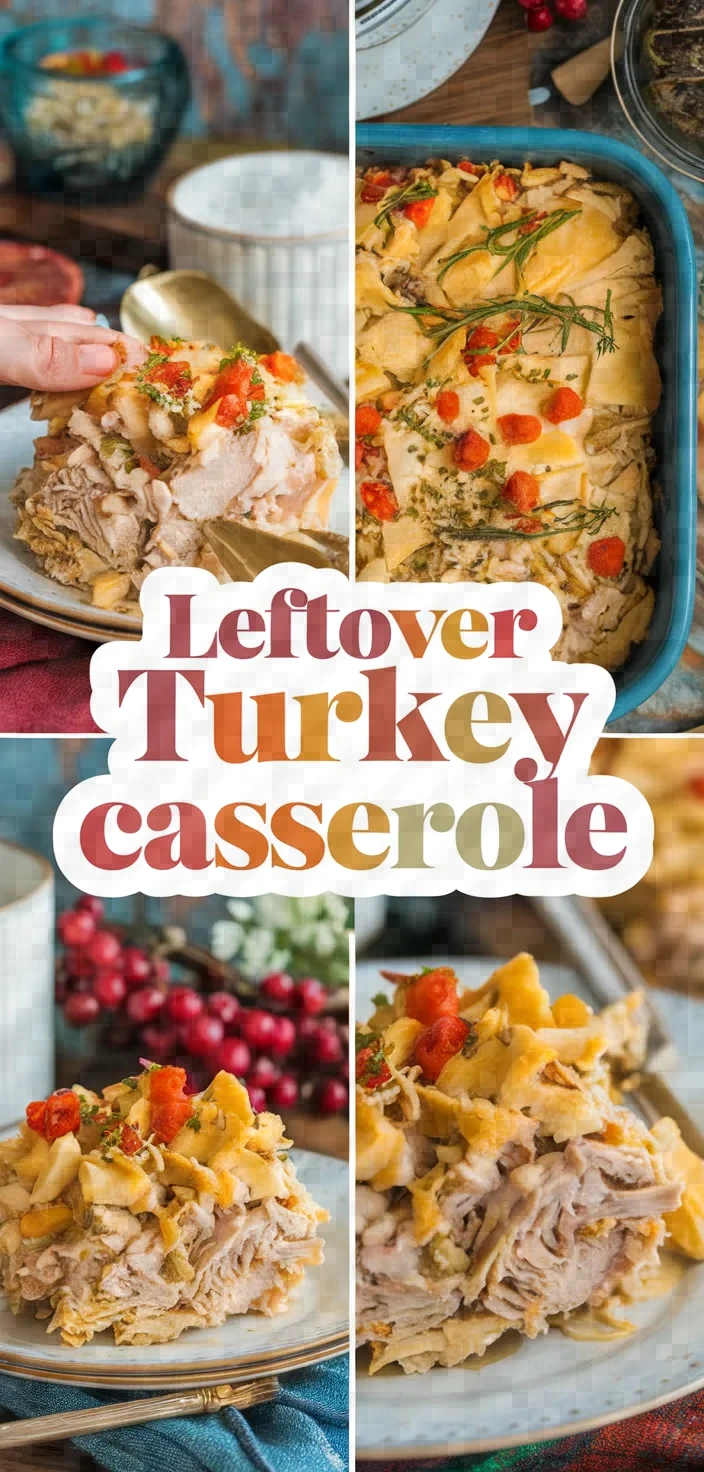 A photo of Leftover Turkey Casserole Recipe