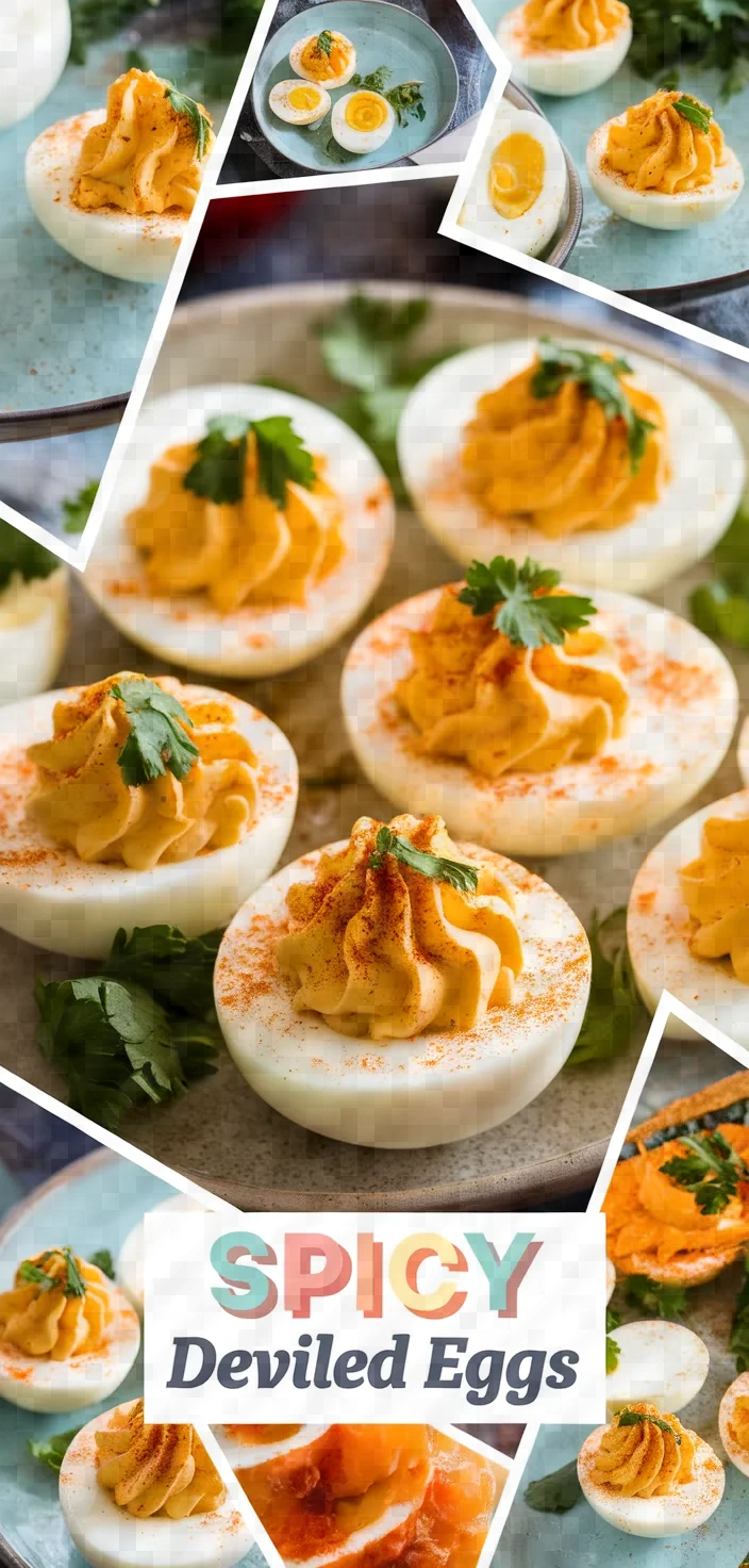 A photo of Spicy Deviled Eggs Recipe