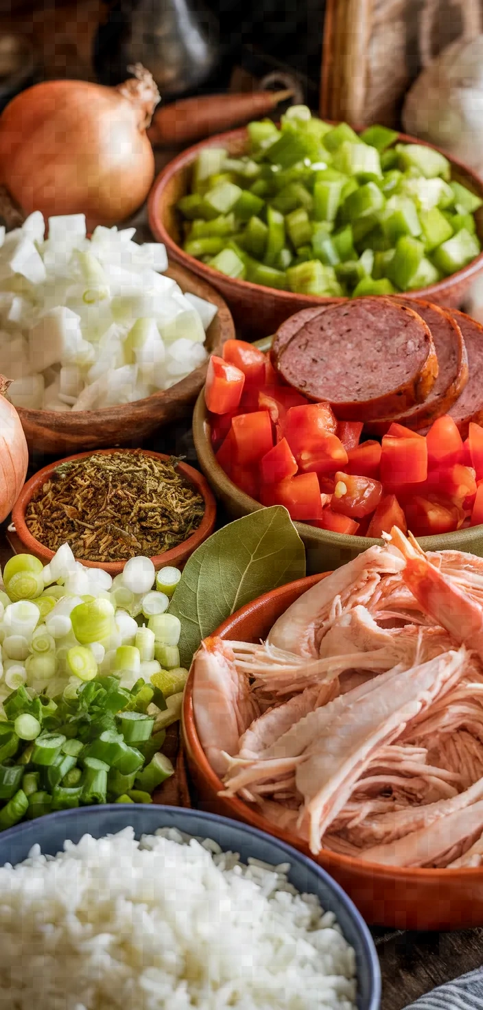 Ingredients photo for Easy Gumbo Recipe