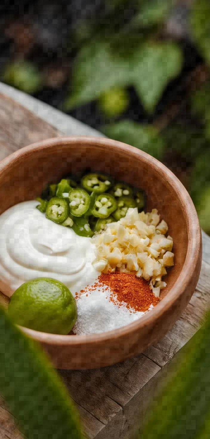 Ingredients photo for Jalapeno Aioli Recipe