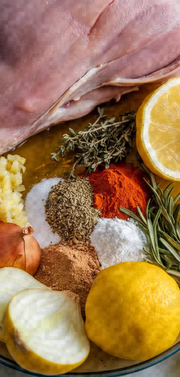 Ingredients photo for Oven Roasted Turkey Breast 2 Recipe