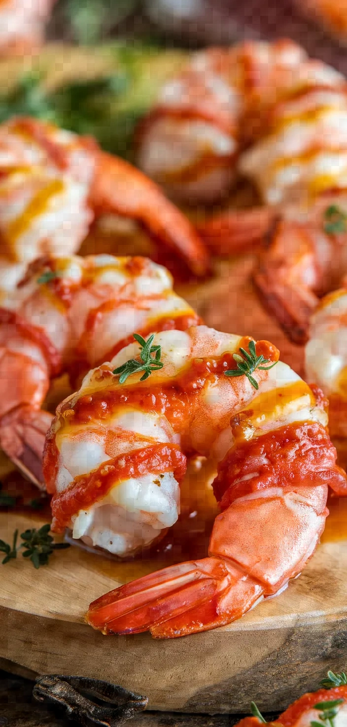 Photo of Pancetta Wrapped Shrimp With Gorgonzola Shrimp Appetizer Recipe
