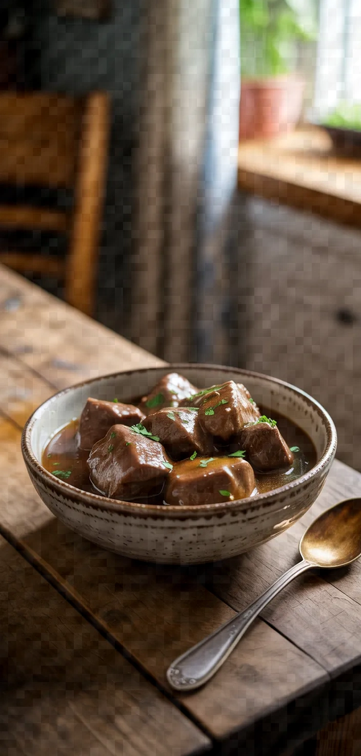 Slow Cooker Beef Tips With Gravy Recipe