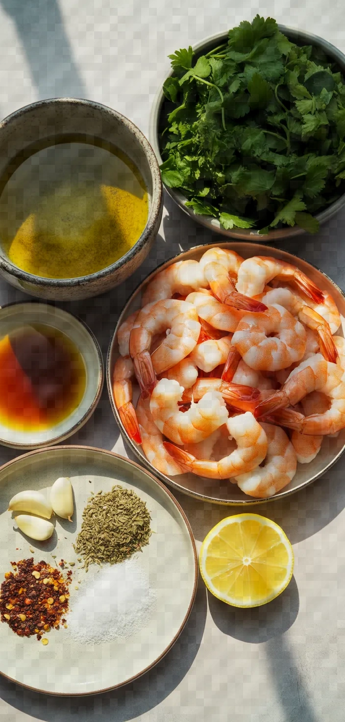Ingredients photo for Chimichurri Shrimp Recipe