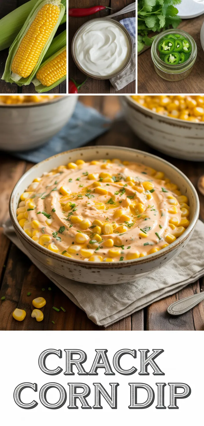 A photo of Crack Corn Dip Recipe
