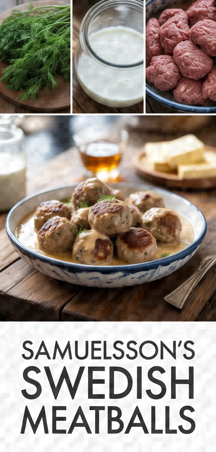 A photo of Marcus Samuelssons Swedish Meatballs Recipe