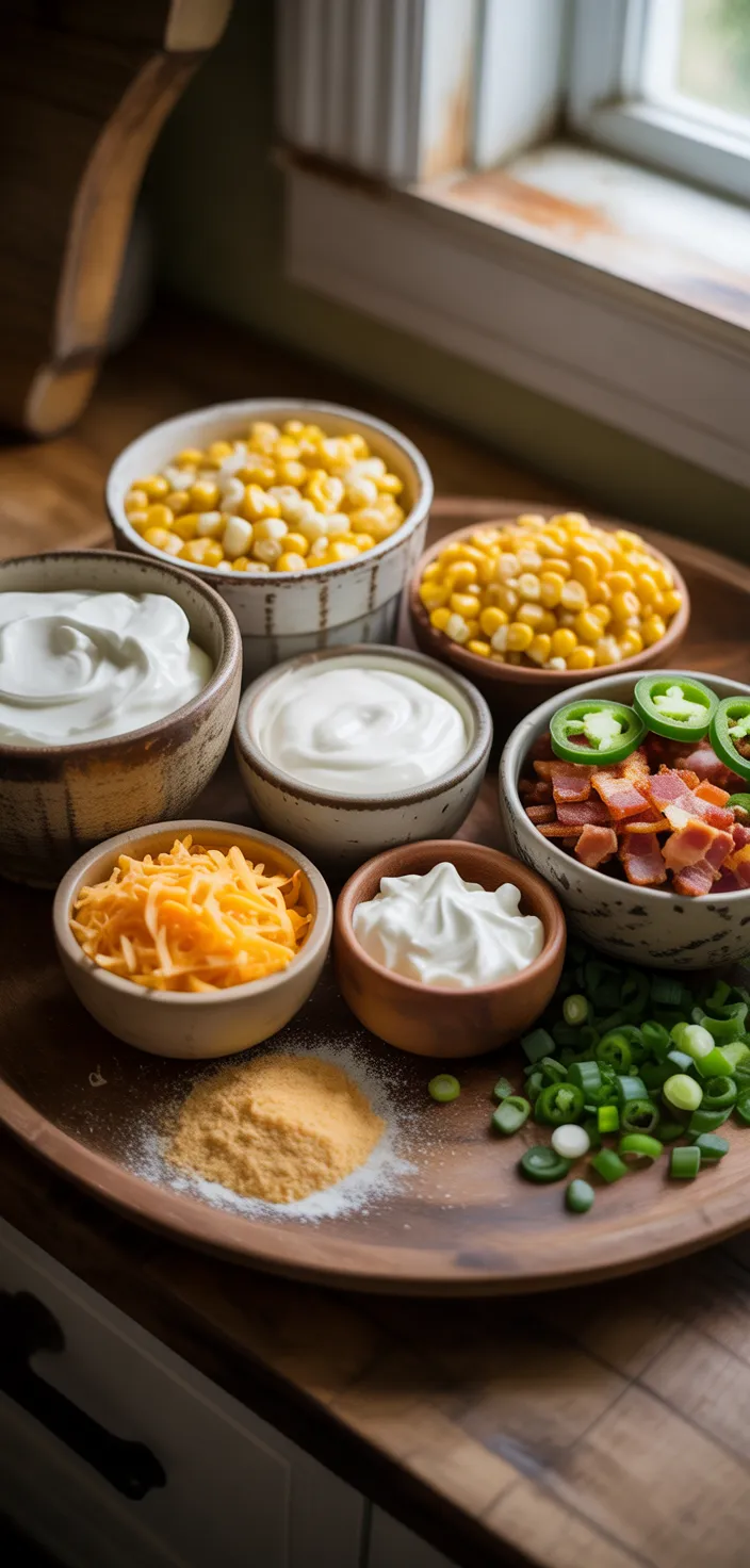 Ingredients photo for Crack Corn Dip Recipe