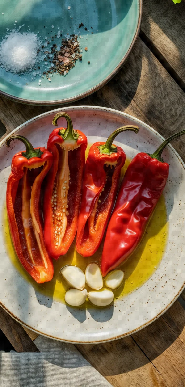 Ingredients photo for Roasted Red Pepper Coulis Recipe