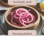 Mexican Pickled Red Onions Recipe