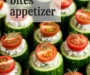 Stuffed Cucumber Bites Appetizer Recipe