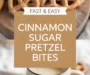 Cinnamon Sugar Pretzel Bites Recipe